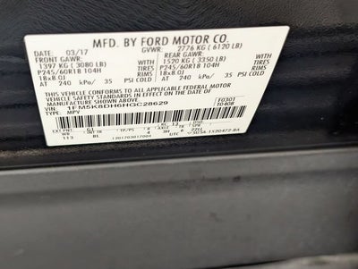 2017 Ford Explorer XLT