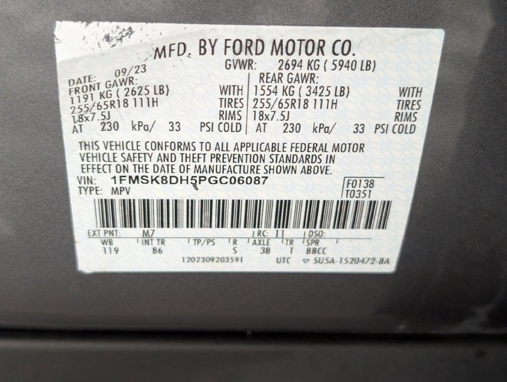 2023 Ford Explorer XLT