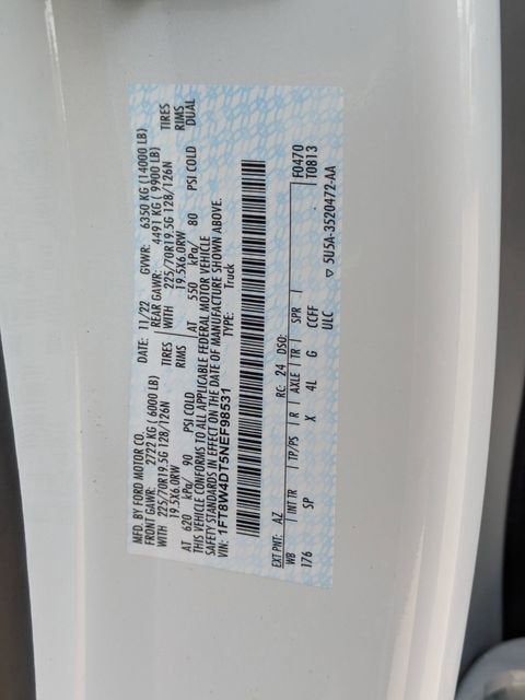 2022 Ford Super Duty F-450 DRW XL