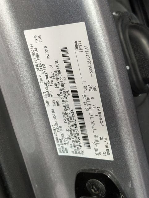2021 Ford F-150 XLT
