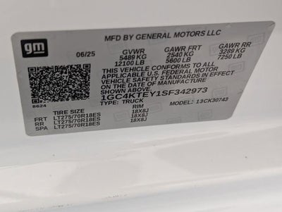 2025 Chevrolet Silverado 3500 HD LT