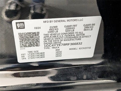 2024 Chevrolet Silverado 2500 HD ZR2