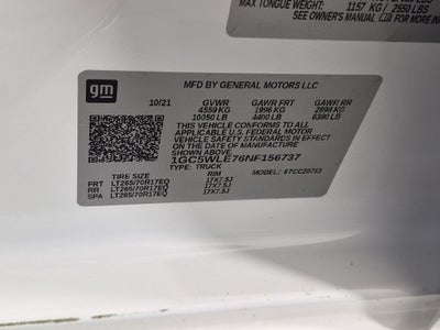 2022 Chevrolet Silverado 2500 HD Work Truck
