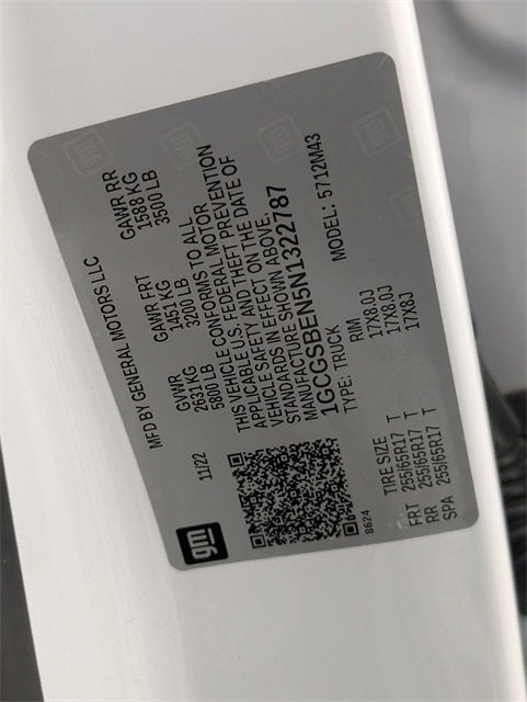 2022 Chevrolet Colorado WT