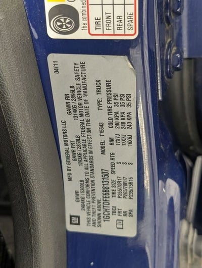 2011 Chevrolet Colorado LT w/2LT