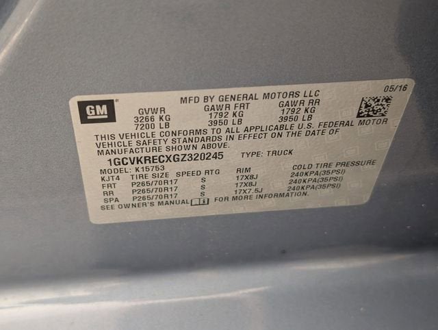 2016 Chevrolet Silverado 1500 LT