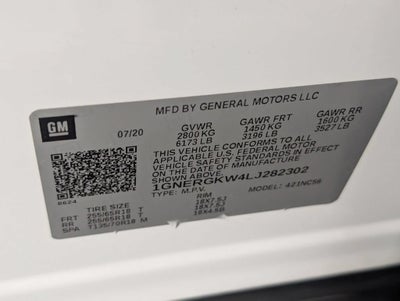 2020 Chevrolet Traverse LT Cloth