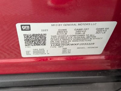 2023 Chevrolet Traverse LT Cloth