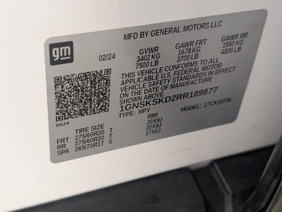 2024 Chevrolet Tahoe Premier