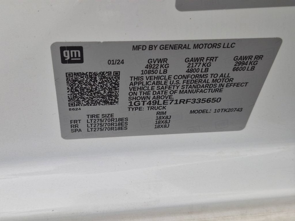 2024 GMC Sierra 2500 HD Pro