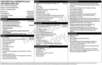 2024 GMC Sierra 2500 HD Pro