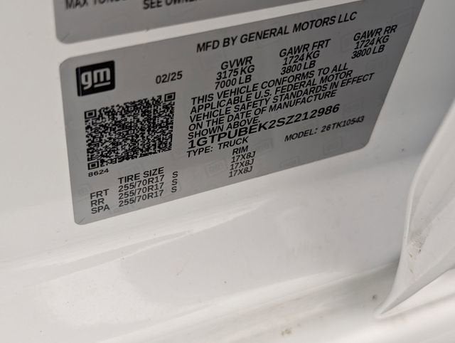 2025 GMC Sierra 1500 SLE