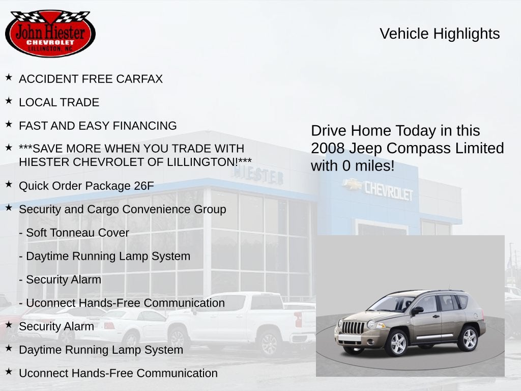 2008 Jeep Compass Limited