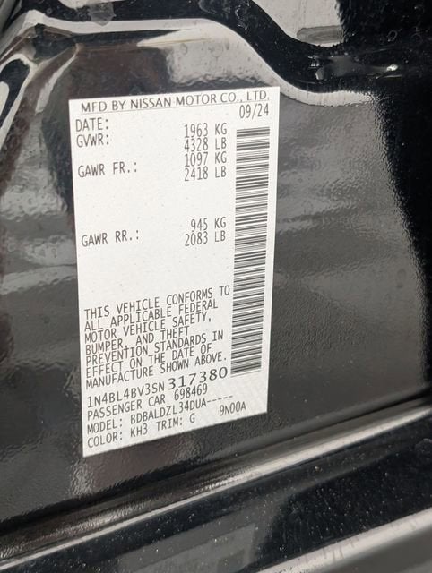 2025 Nissan Altima S