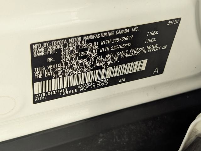 2021 Toyota RAV4 XLE