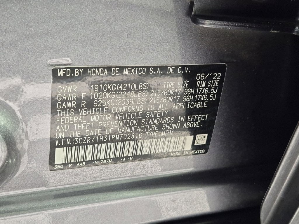 2023 Honda HR-V LX
