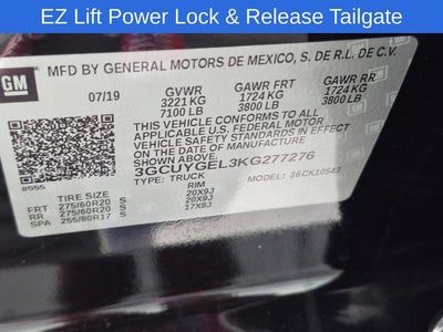 2019 Chevrolet Silverado 1500 LTZ