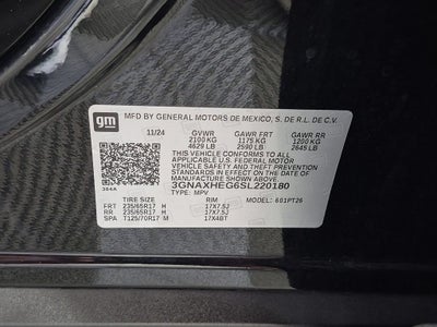 2025 Chevrolet Equinox LT