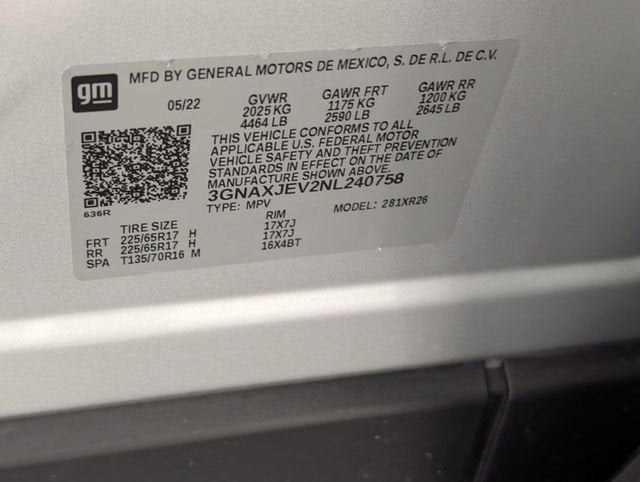 2022 Chevrolet Equinox LT