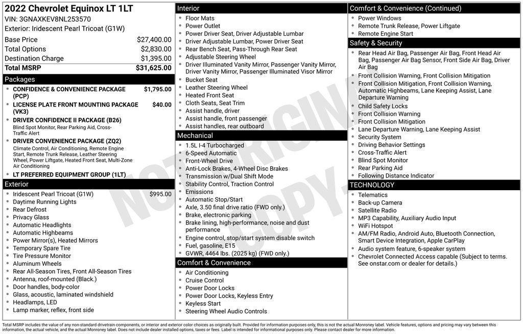 2022 Chevrolet Equinox LT