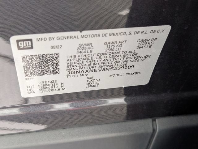 2022 Chevrolet Equinox Premier