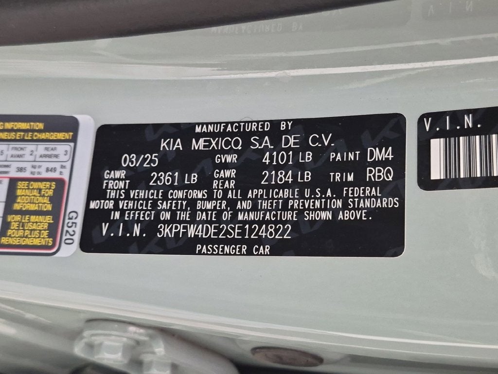 2025 Kia K4 GT-Line