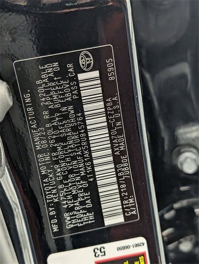 2024 Toyota Camry XSE