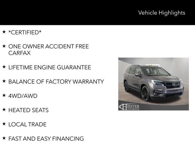 2022 Honda Pilot AWD Special Edition