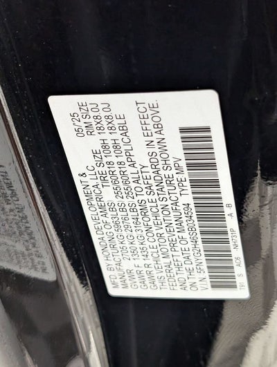 2025 Honda Pilot EX-L