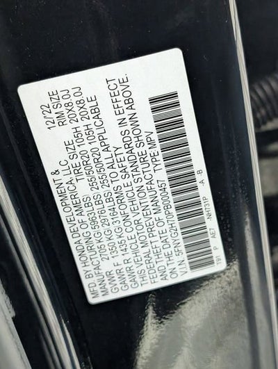 2023 Honda Pilot Touring