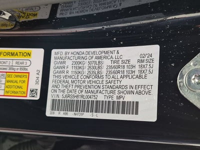 2024 Honda CR-V Hybrid Sport-L