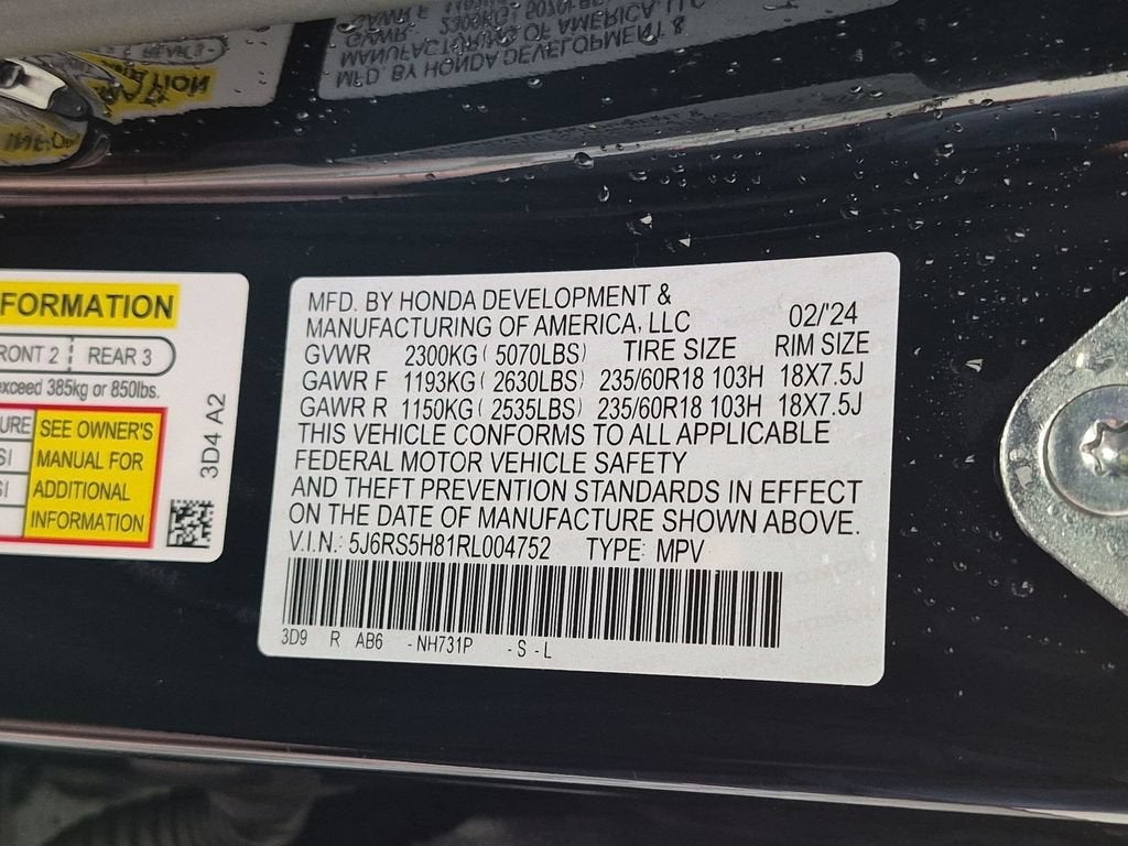 2024 Honda CR-V Hybrid Sport-L