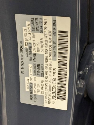 2025 Mazda Mazda CX-70 3.3 Turbo Preferred Package