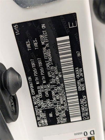 2016 Toyota 4Runner Limited