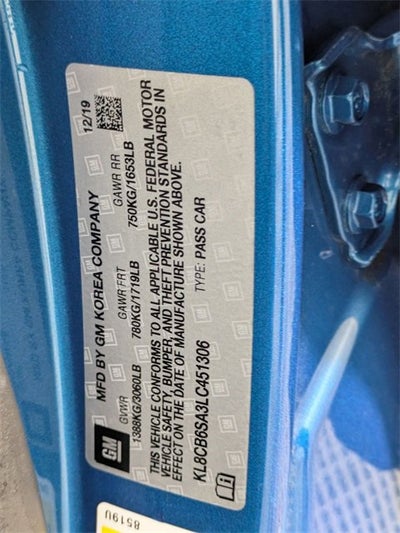 2020 Chevrolet Spark LS Automatic