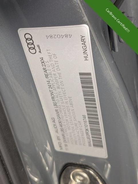 2019 Audi A3 45 Premium