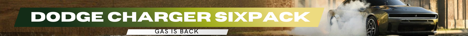 Dodge Charger Sixpack